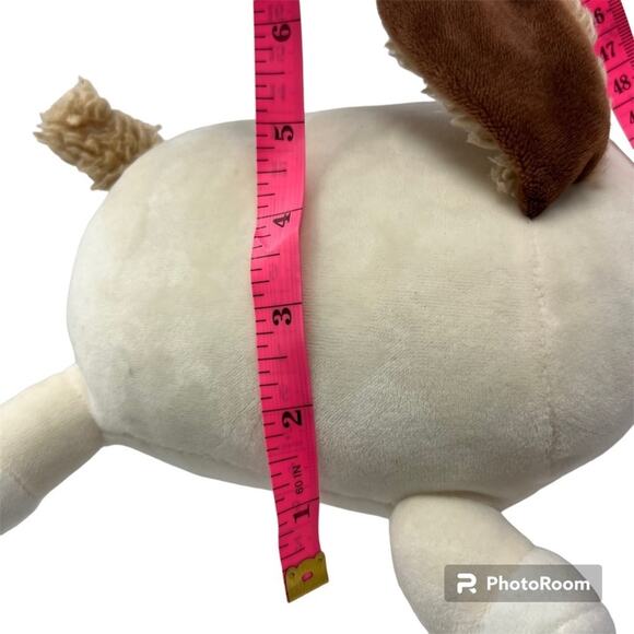 Squishmallow HugMees Harrison The Dog Kelly Toy Brown White Original - Picture 5 of 8